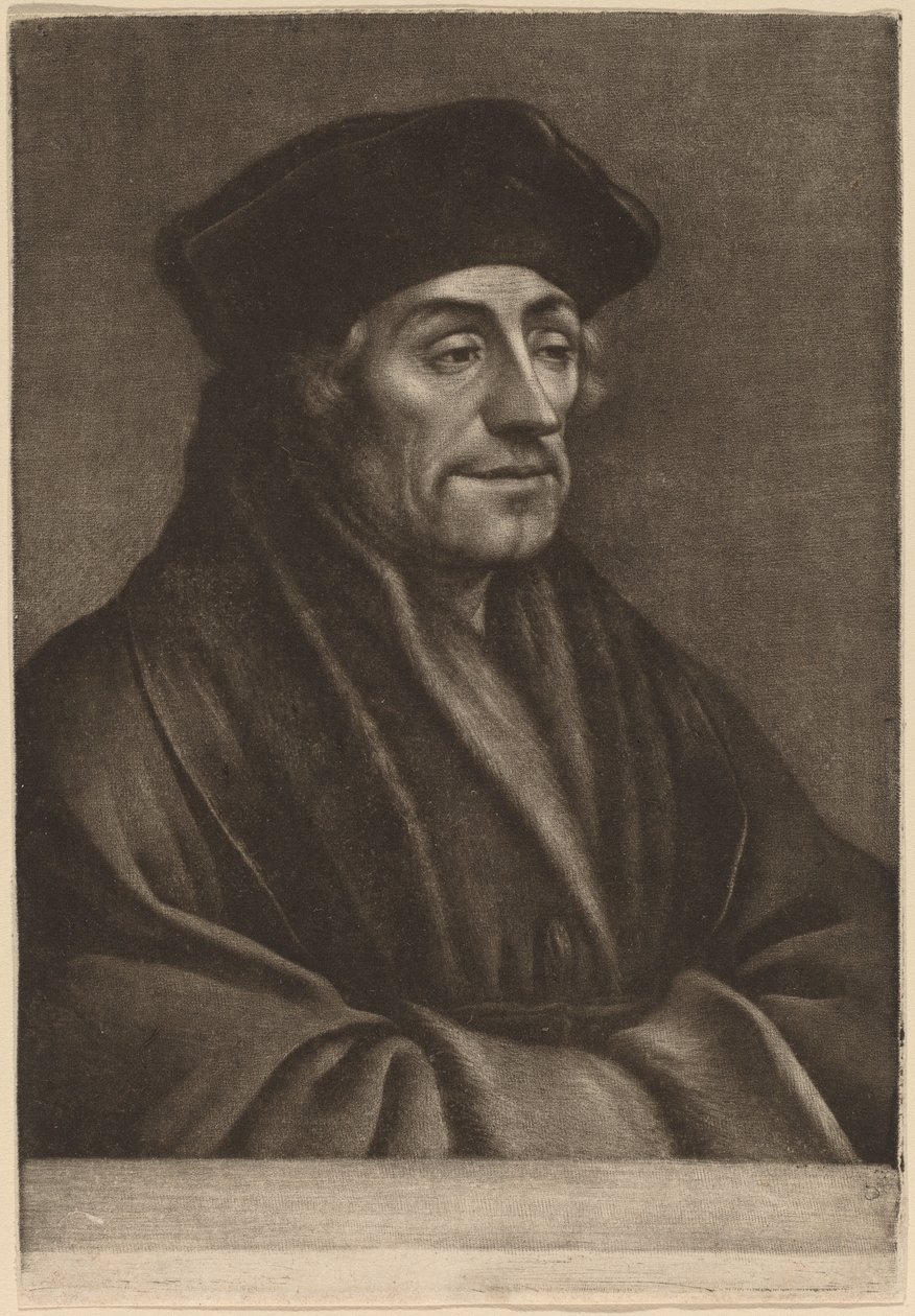 Erasmus von Wallerant Vaillant after Hans Holbein the Younger