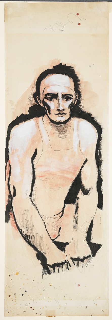 Studie für "Roberto" Nr. 1 von Walt Kuhn