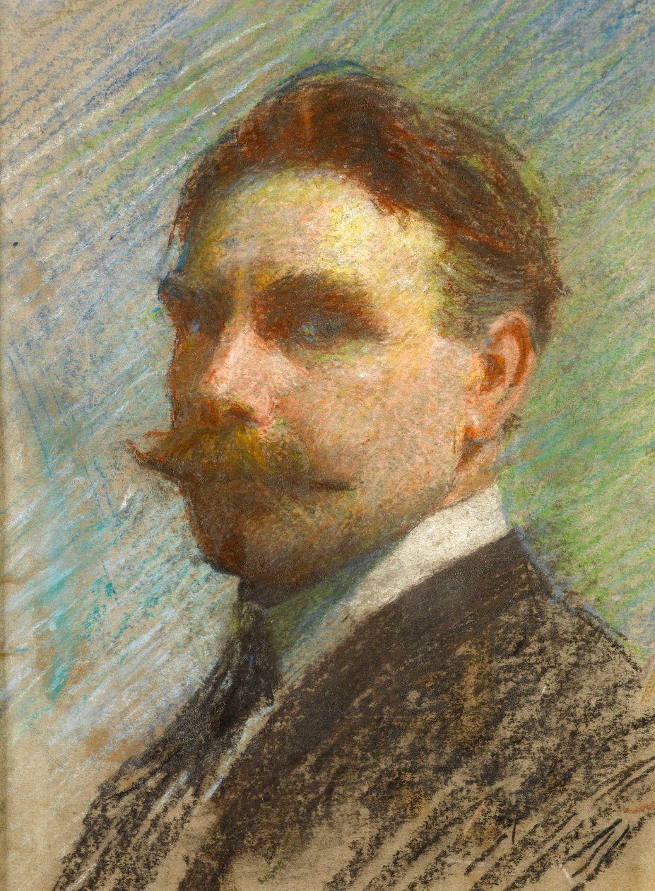 Selbstporträt von Walter Bonner Gash