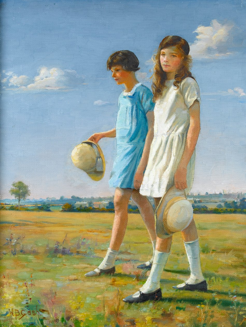 Die Unzertrennlichen, ca. 1927 von Walter Bonner Gash