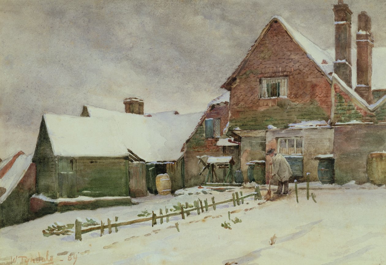 Schnee, 1898 von Walter Frederick Roofe Tyndale