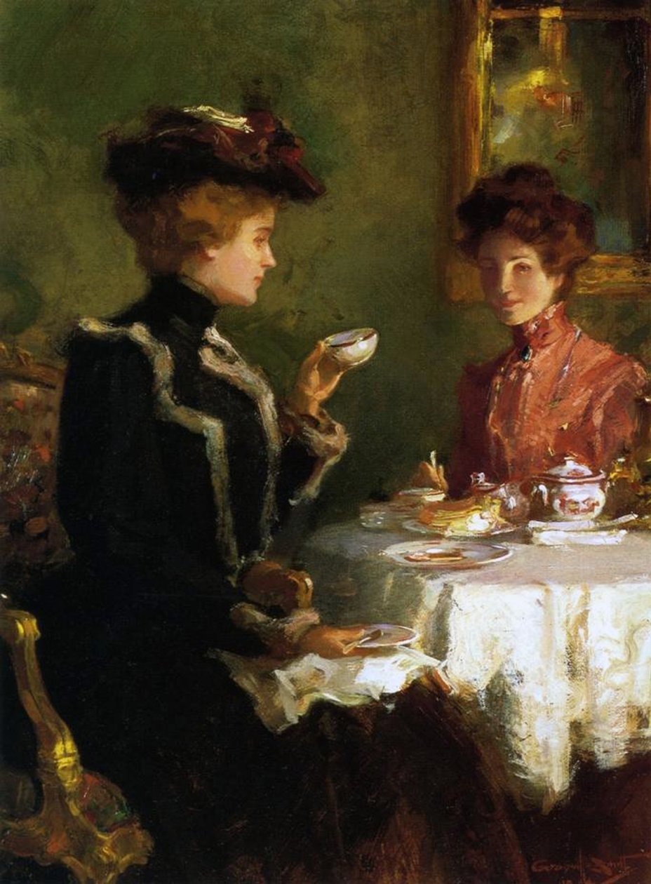 Teestunde, 1904 von Walter Granville Smith
