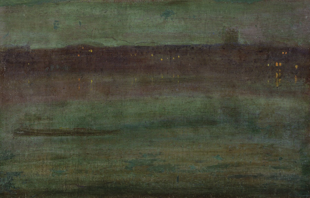 Nocturne, Battersea Reach von Walter Greaves