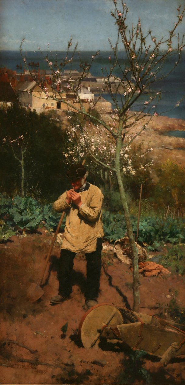Der sonnige Süden, 1885 von Walter Langley