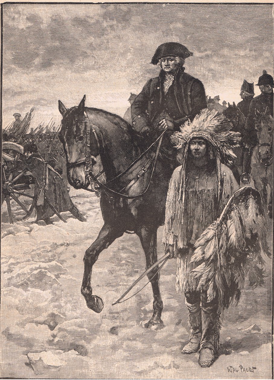 Washington überquert den Delaware, 1777 von Walter Paget