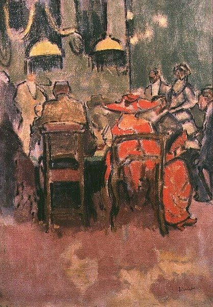 Baccarat, Dieppe, 1920 von Walter Richard Sickert