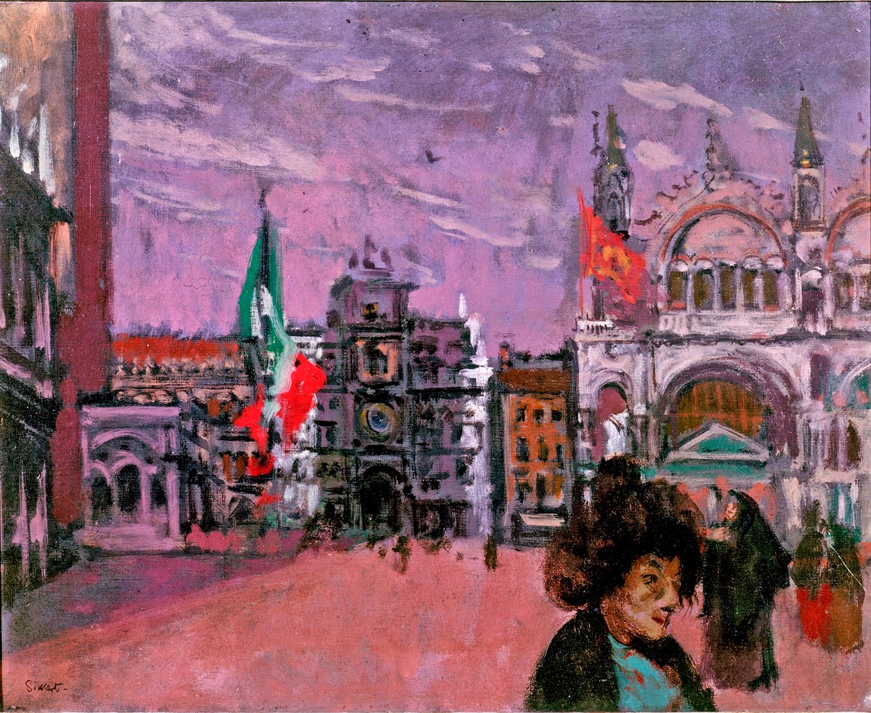 Piazza San Marco, Venedig, ca. 1903-06 von Walter Richard Sickert