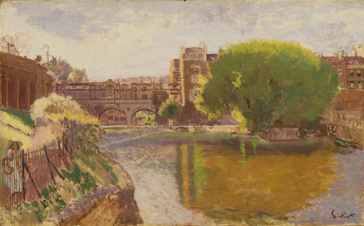 Pulteney Bridge, Bath (ca. 1916-17) von Walter Richard Sickert
