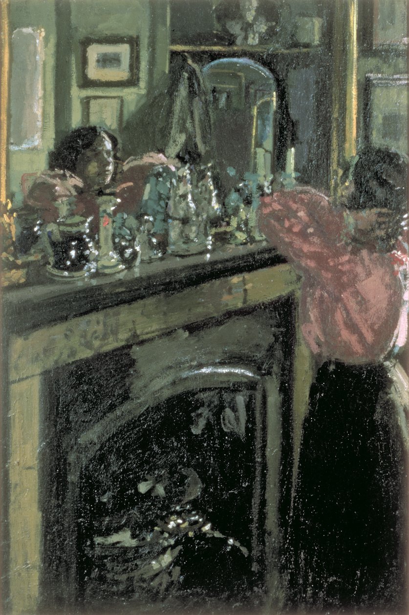 Der Kamin, ca. 1907 von Walter Richard Sickert
