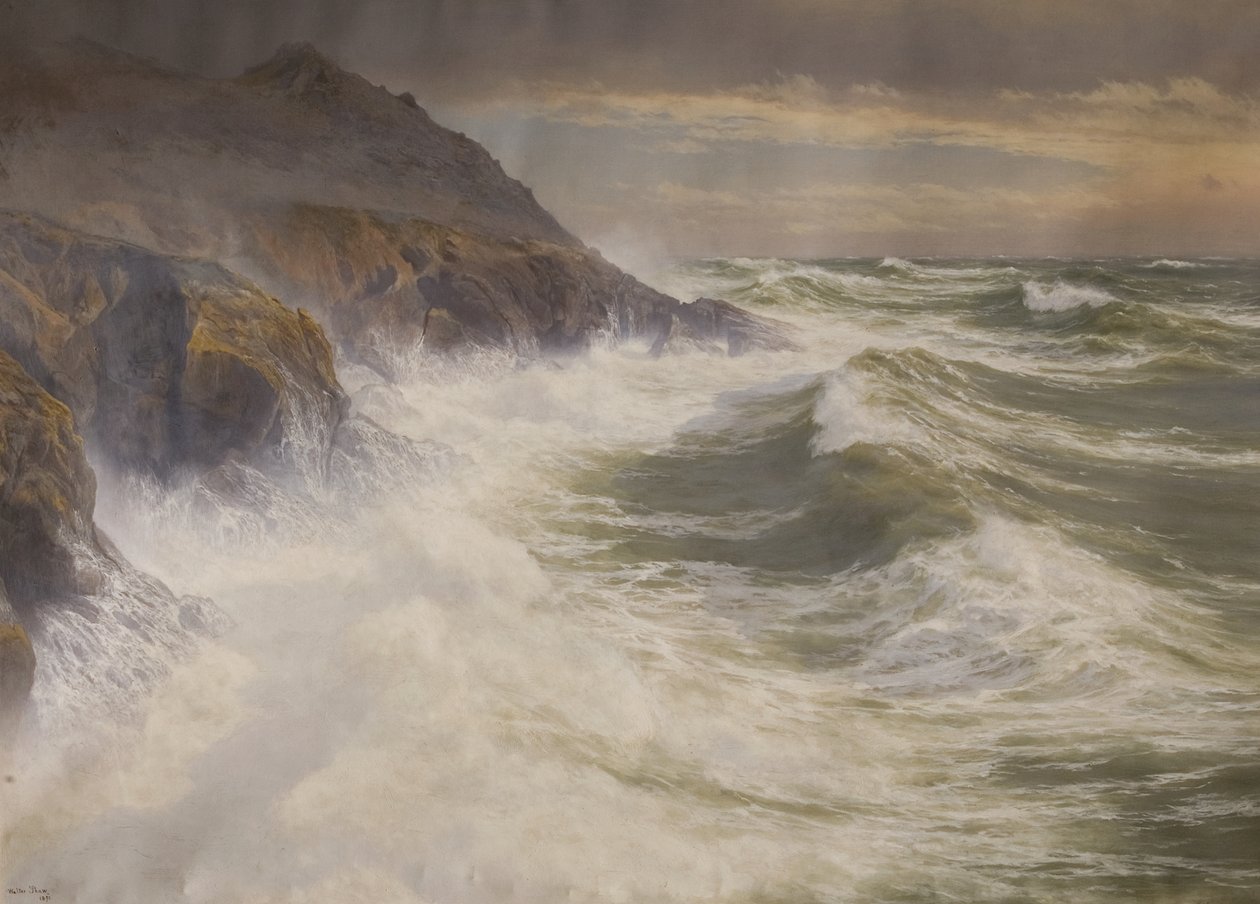 Bolt Head, Süd-Devon, 1891 von Walter Shaw