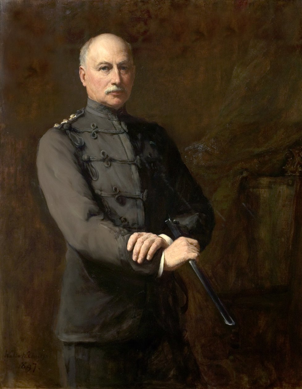 Oberst Sir Charles Seely, 1897 von Walter William Ouless