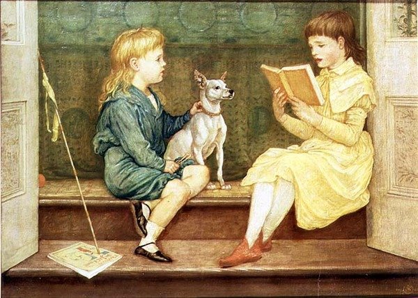 Lionel und Beatrice Crane von Walter Crane