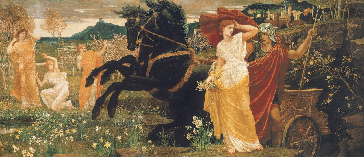 Das Schicksal der Persephone, 1877 von Walter Crane