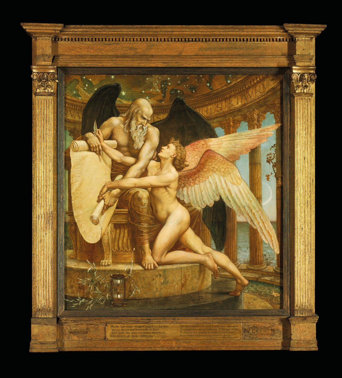Die Rolle des Schicksals von Walter Crane