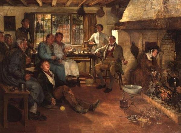 Den Punsch vorbereiten von Walter Dendy Sadler