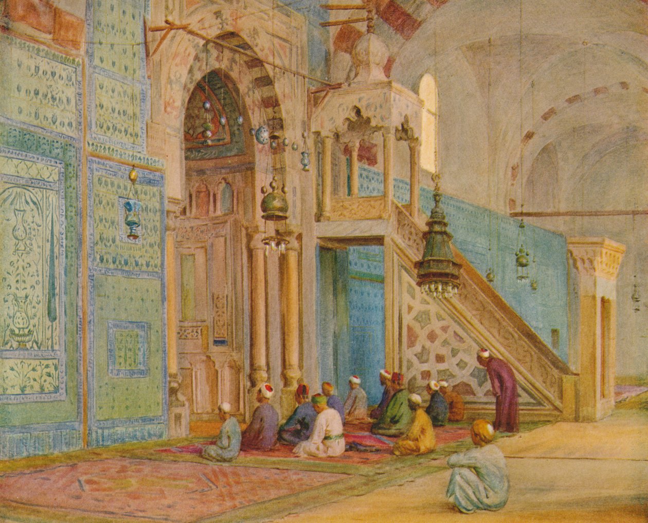 Die Blaue Moschee von Walter Frederick Roofe Tyndale