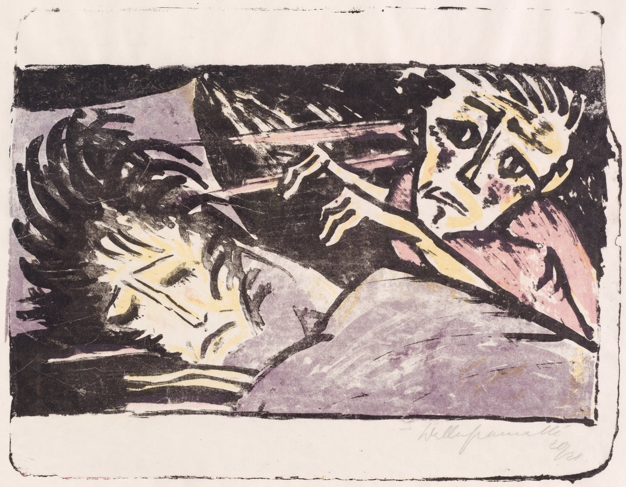 Qual Torment, 1920-1921 von Walter Gramatte