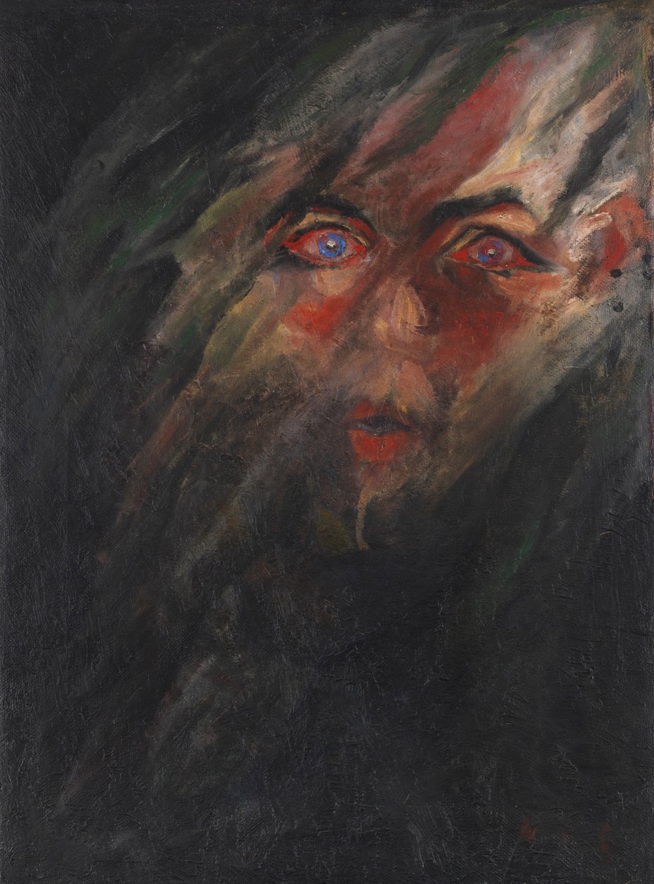Die große Angst, 1918 von Walter Gramatte