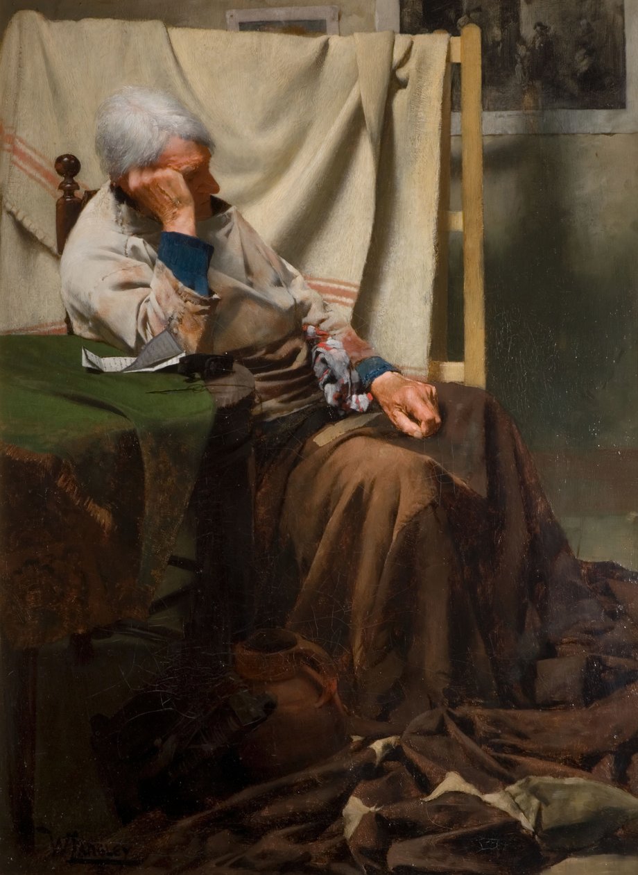 In Memoriam, 1883 von Walter Langley