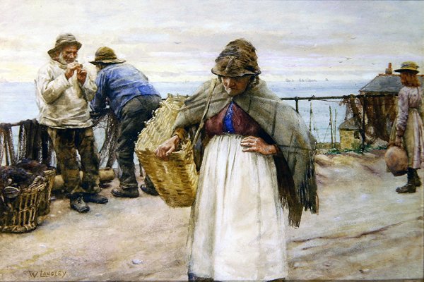 Newlyn Hauptstraße von Walter Langley