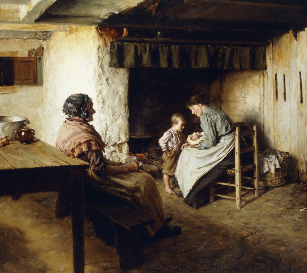 Die neue Ankunft von Walter Langley