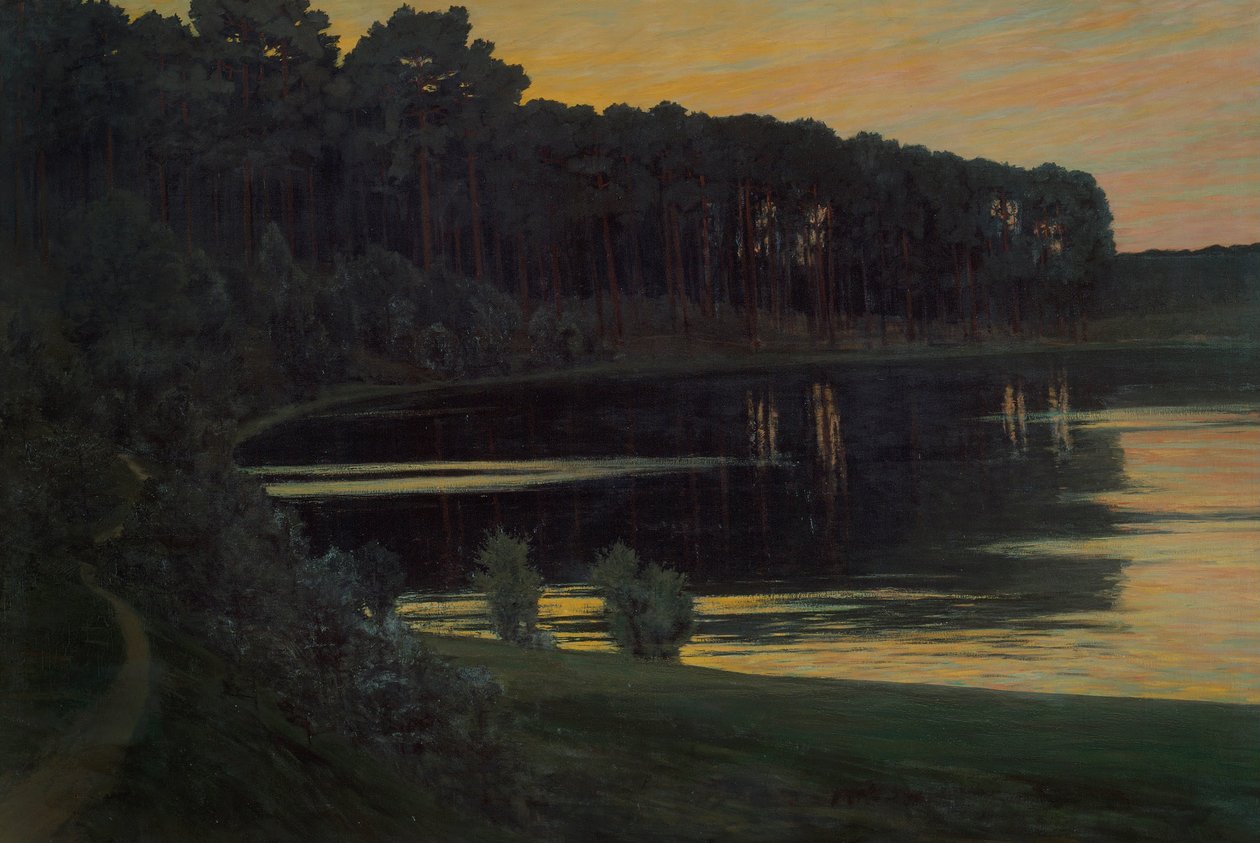 Grunewaldsee von Walter Leistikow