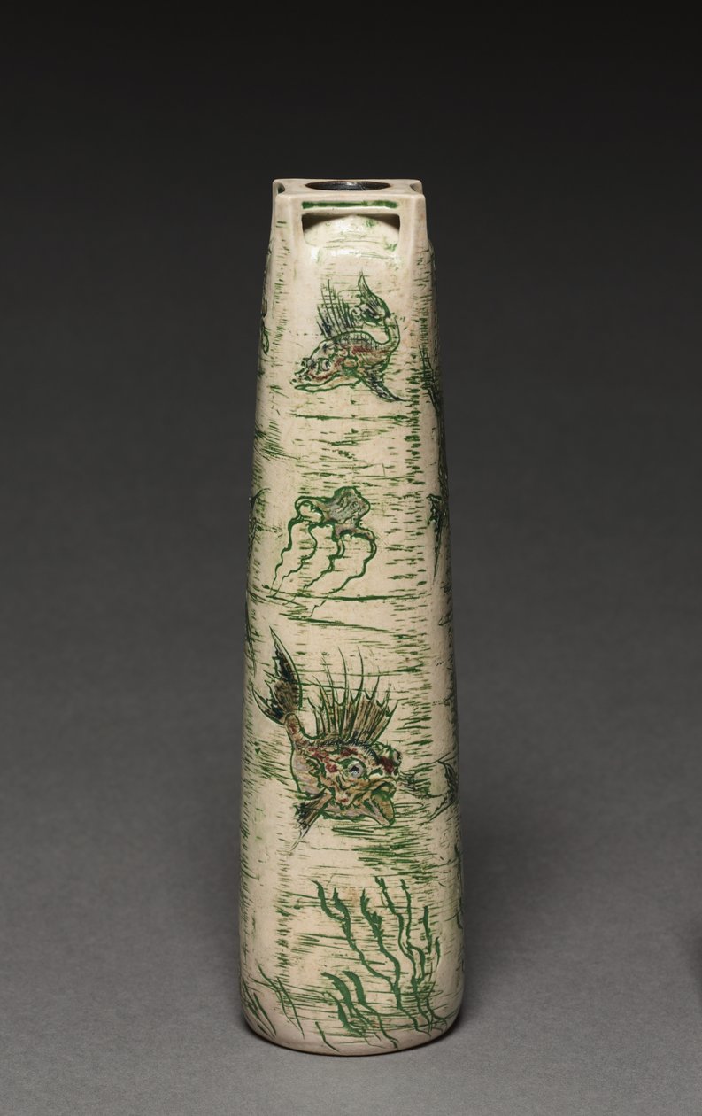 Vase: Fisch, 1908 von Walter Martin