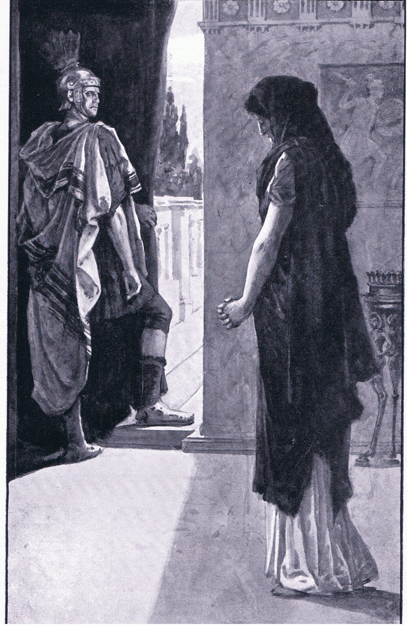 Antonius und Octavia von Walter Paget