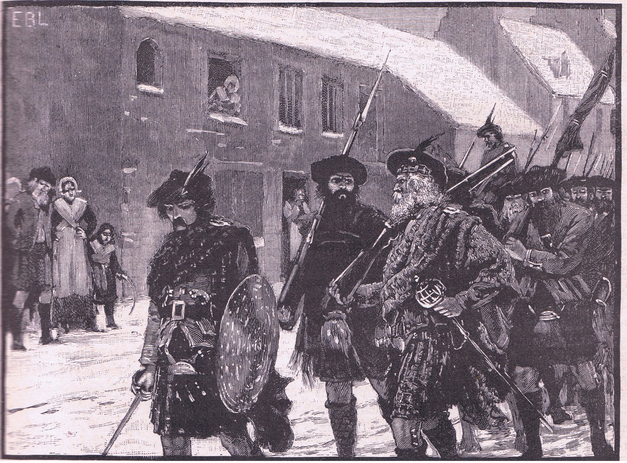 Rückzug der Highlander AD 1716 von Walter Paget