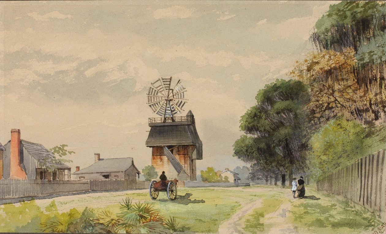 Florida Dorf, n.d. von Walter Paris