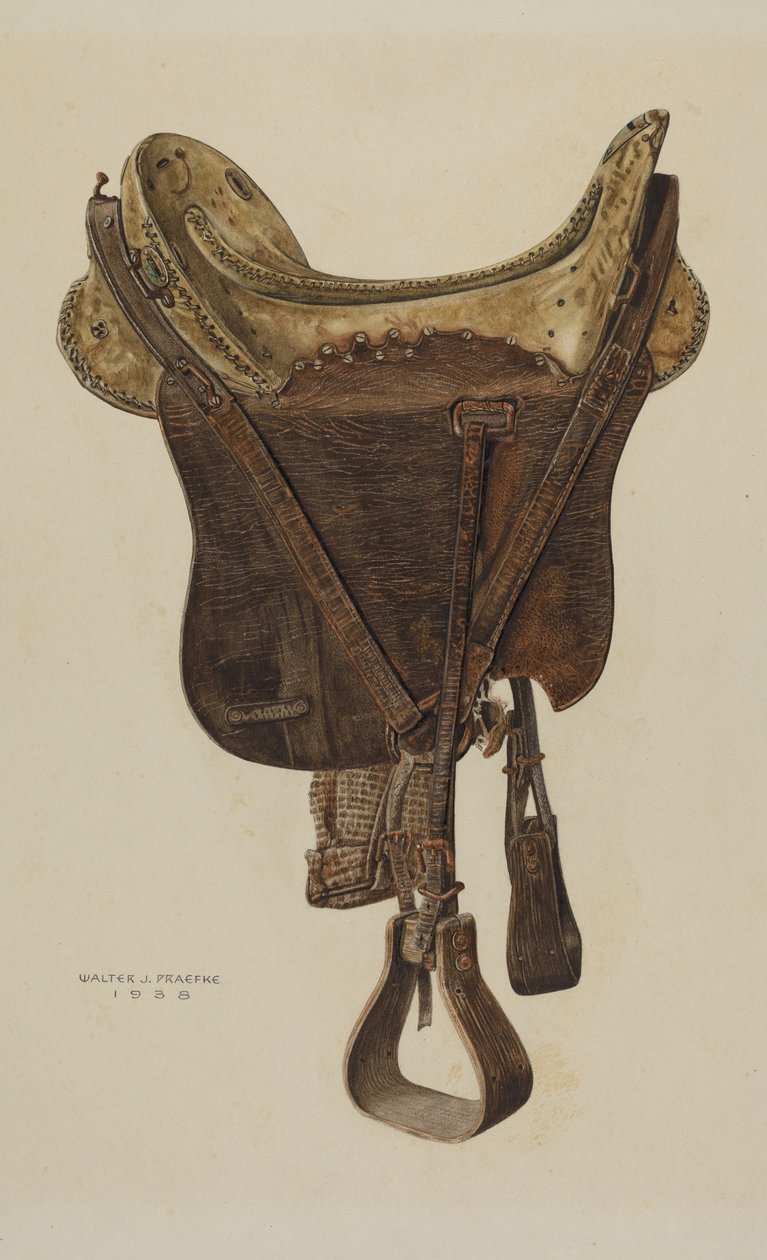 McLellan-Sattel, 1938 von Walter Praefke