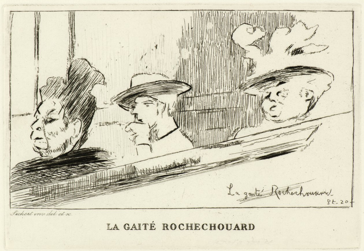 La Gaite Rochechouart von Walter Richard Sickert