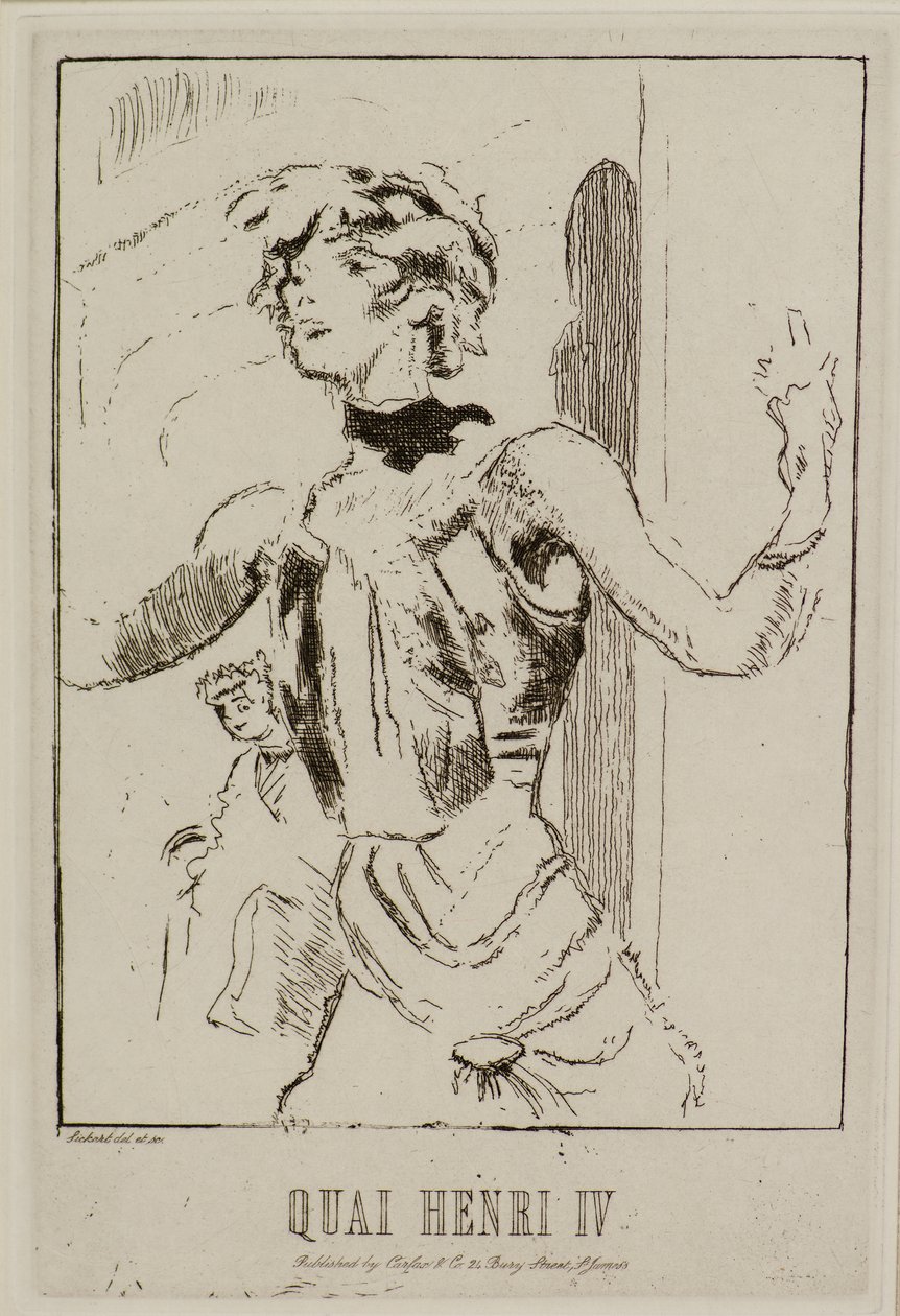 Quai Henry IV von Walter Richard Sickert