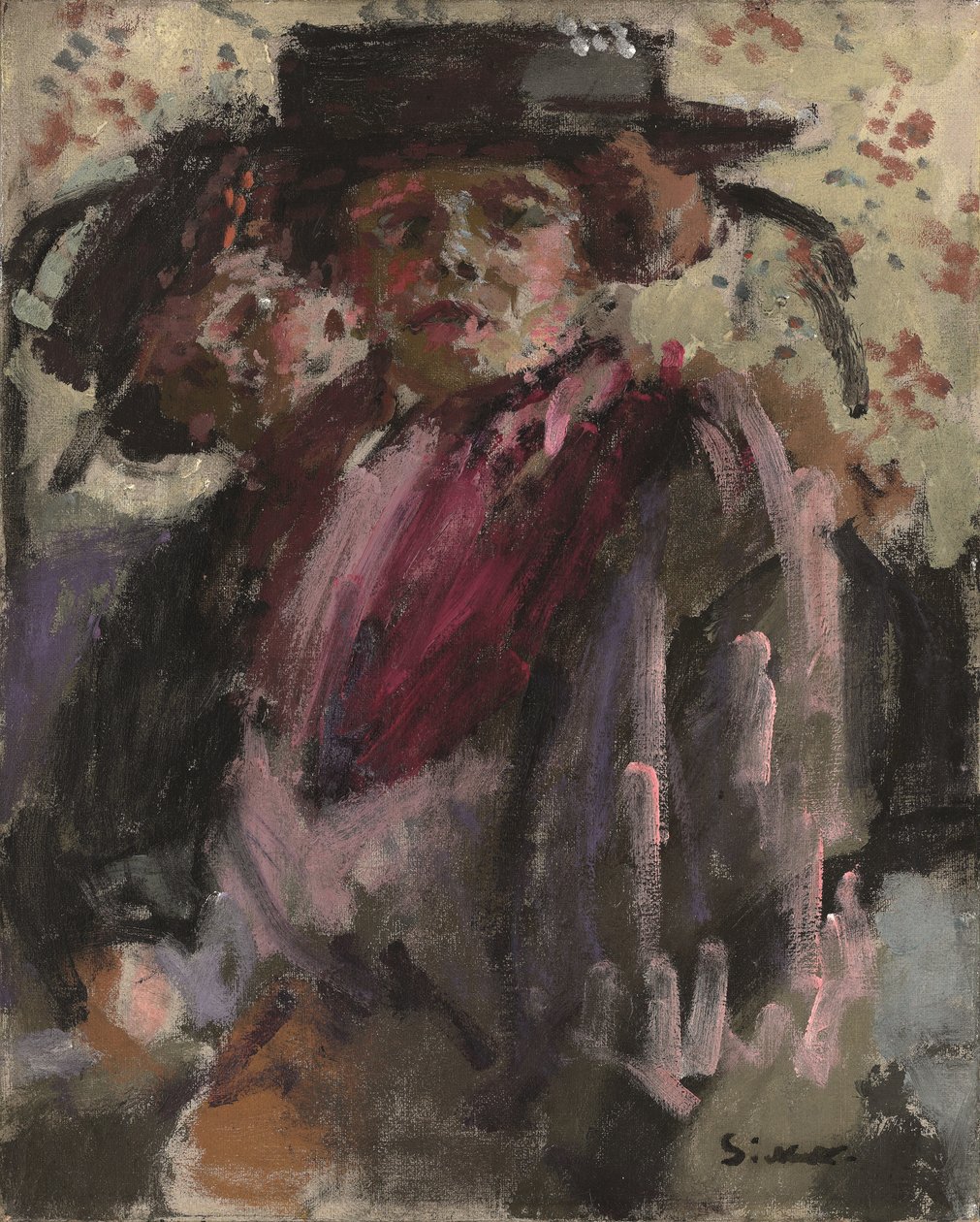Das Blumenmädchen; Zwei Frauen von Walter Richard Sickert