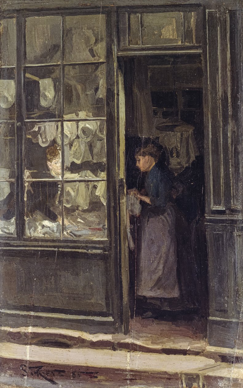 Der Waschsalon von Walter Richard Sickert