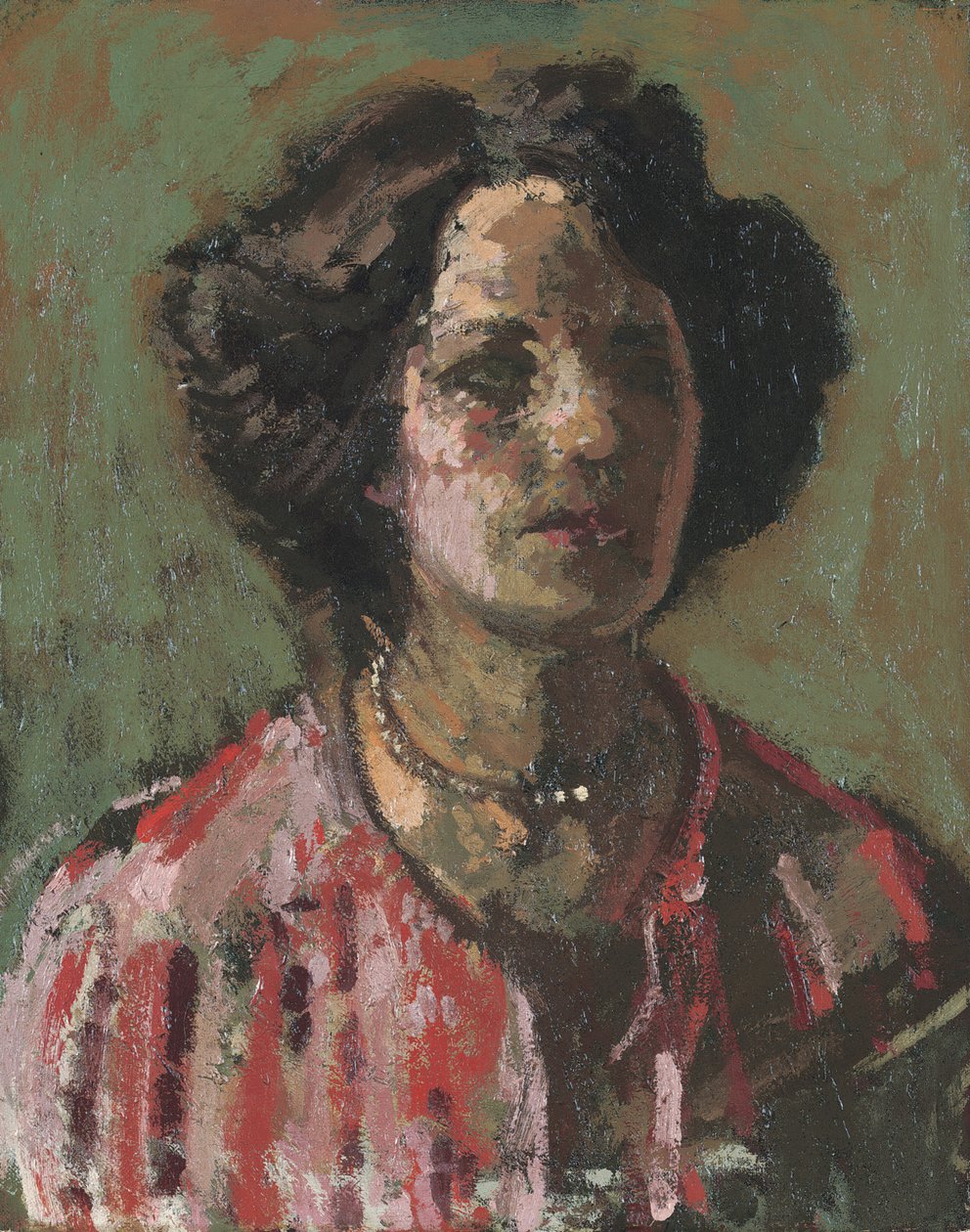 Die Perlenkette, ca. 1907-08 von Walter Richard Sickert