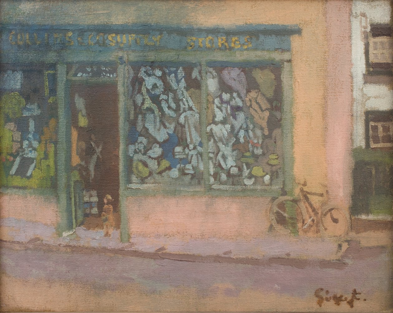 Der Laden, Chagford von Walter Richard Sickert