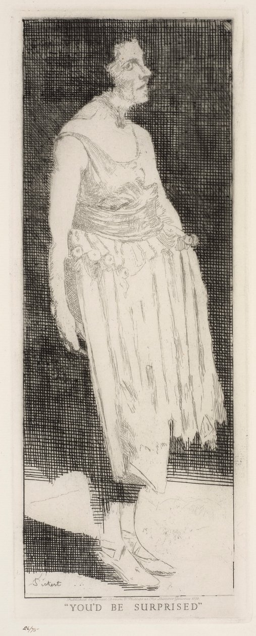 Du würdest überrascht sein von Walter Richard Sickert