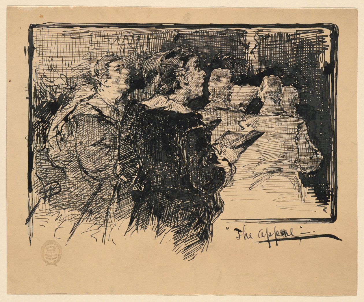 Der Appell von Walter Shirlaw