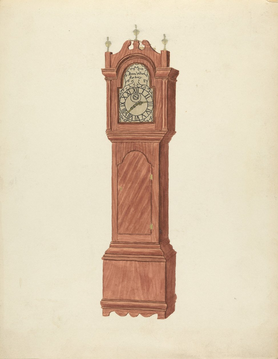 Großvateruhr von Walter W. Jennings