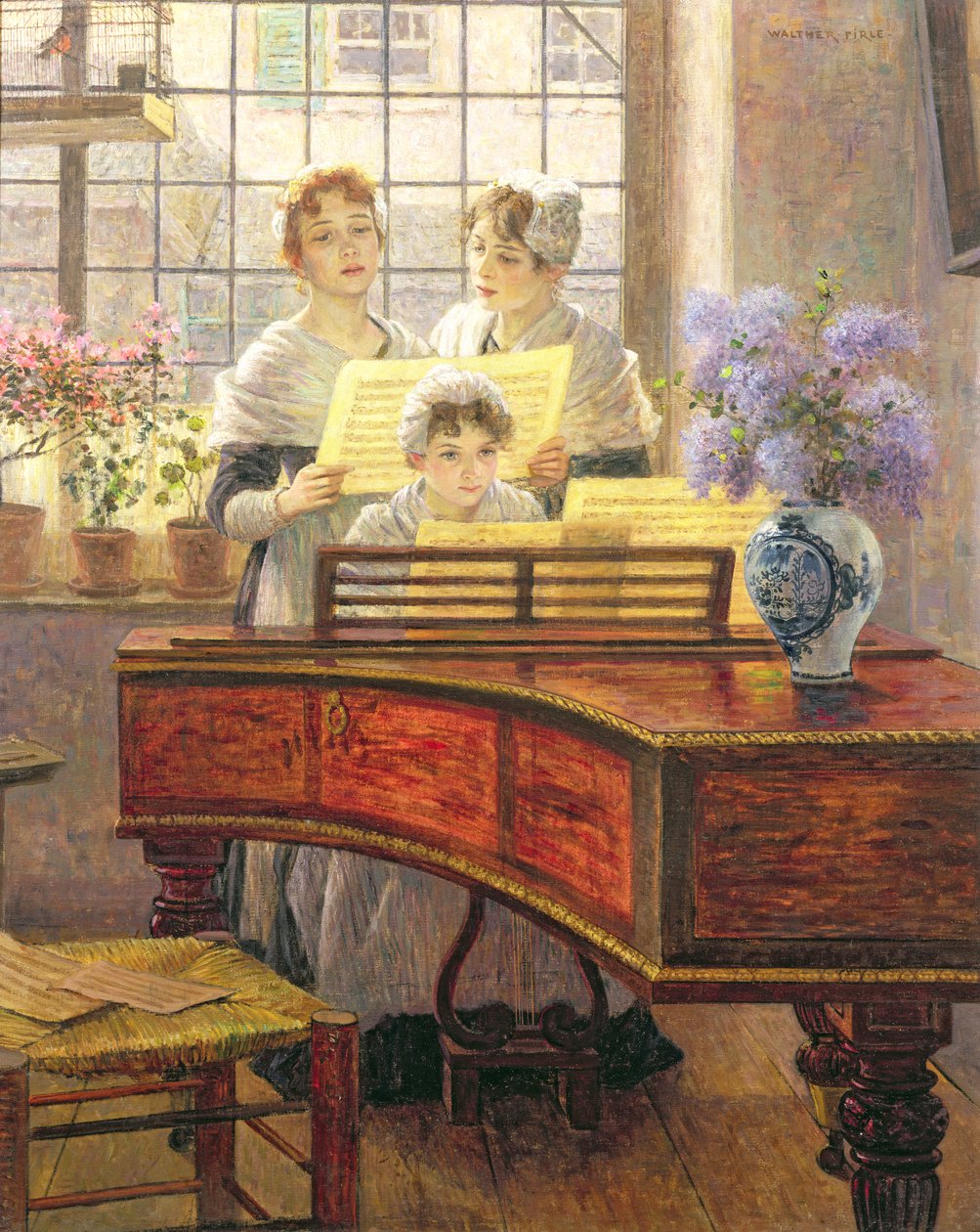 Um das Klavier von Walther Firle