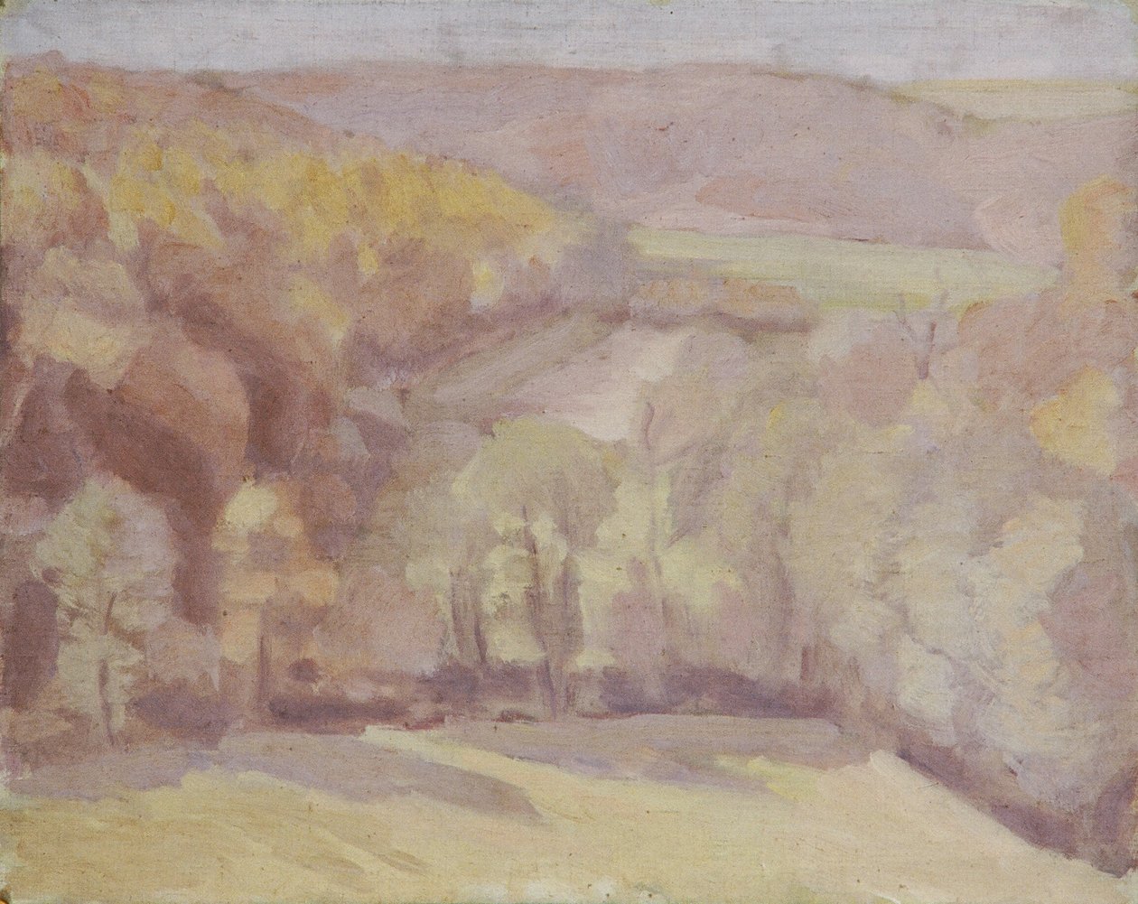 Hügellandschaft von Walther Gamerith