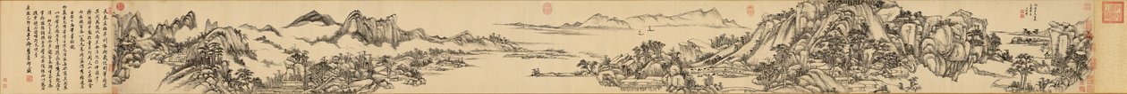 Die Fuchun-Berge von Wang Yuanqi