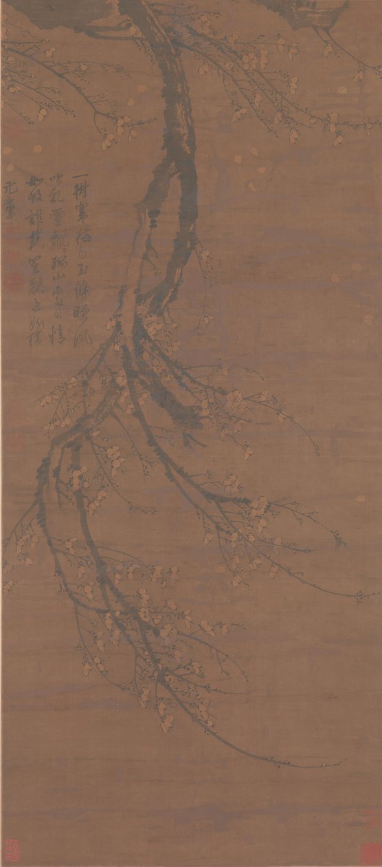 Duftender Schnee an der gebrochenen Brücke von Wang Mian