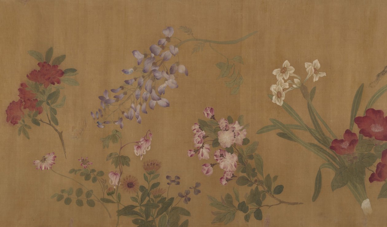 Die Hundert Blumen von Wang Yuan