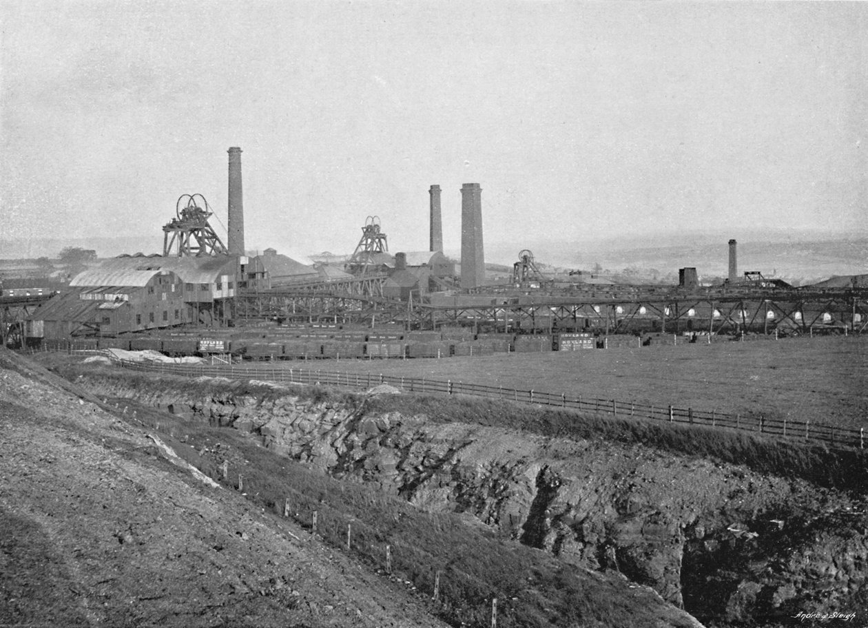 Hoyland Silkstone Collieries, Yorkshire von Warner Gothard