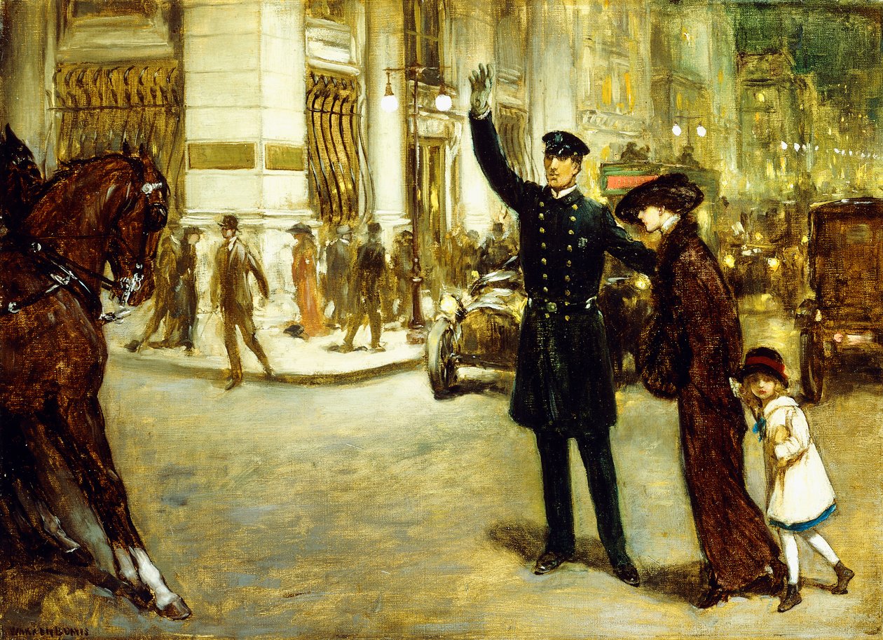 New York Überquerung von Warren B. Davis