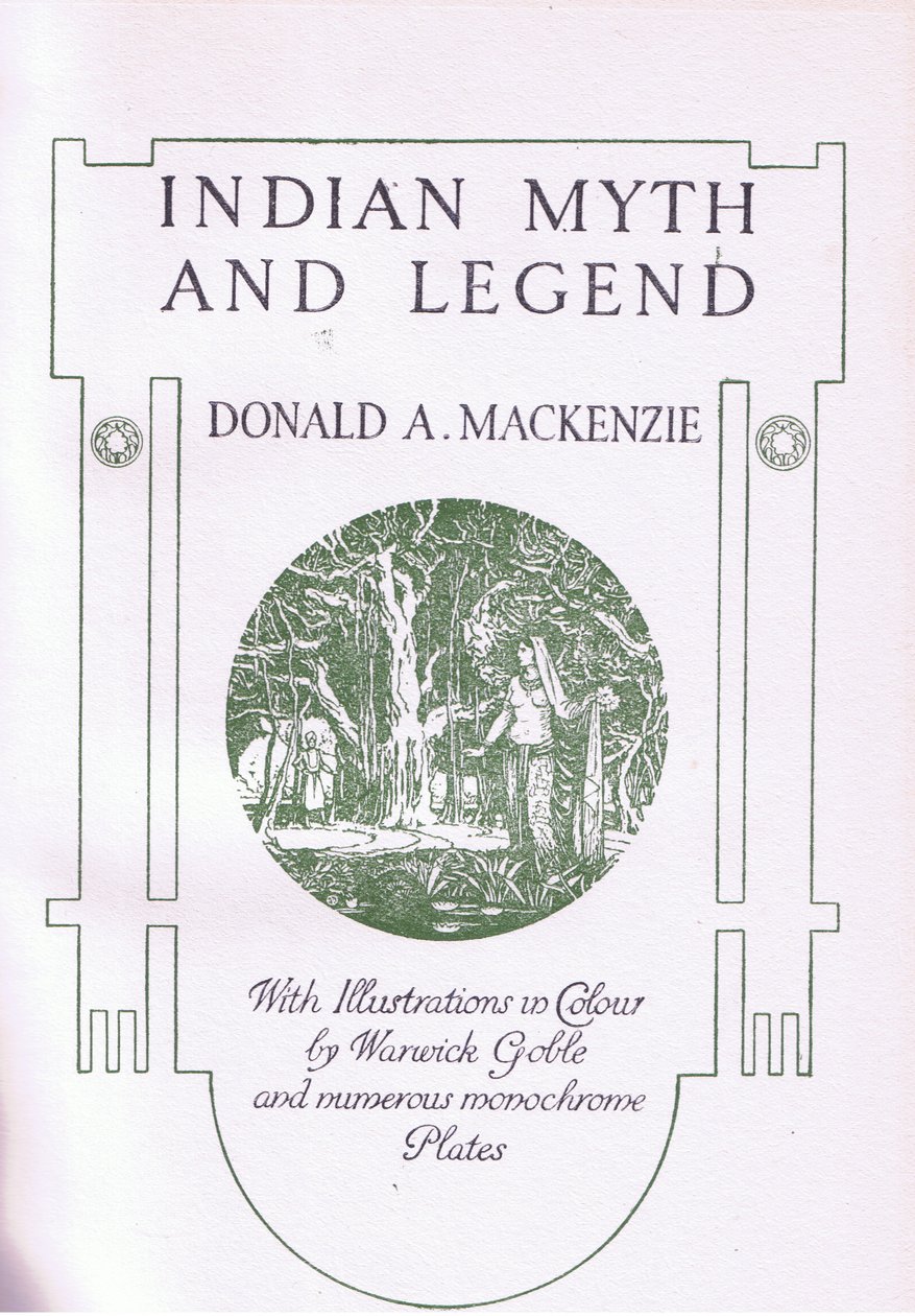 Titelblatt-Design von Warwick Goble