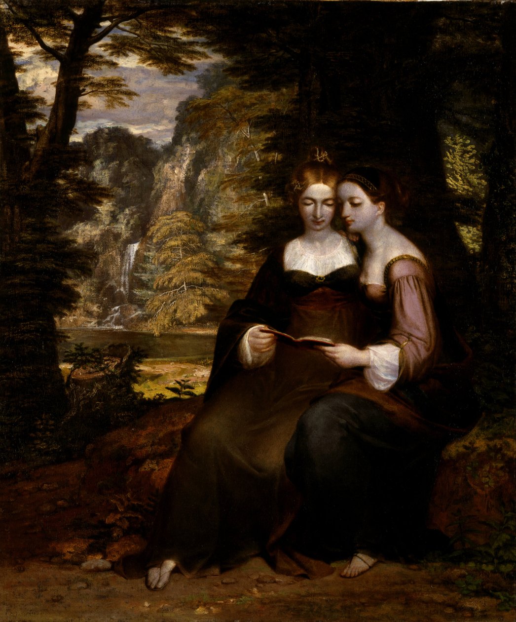 Hermia und Helena von Washington Allston