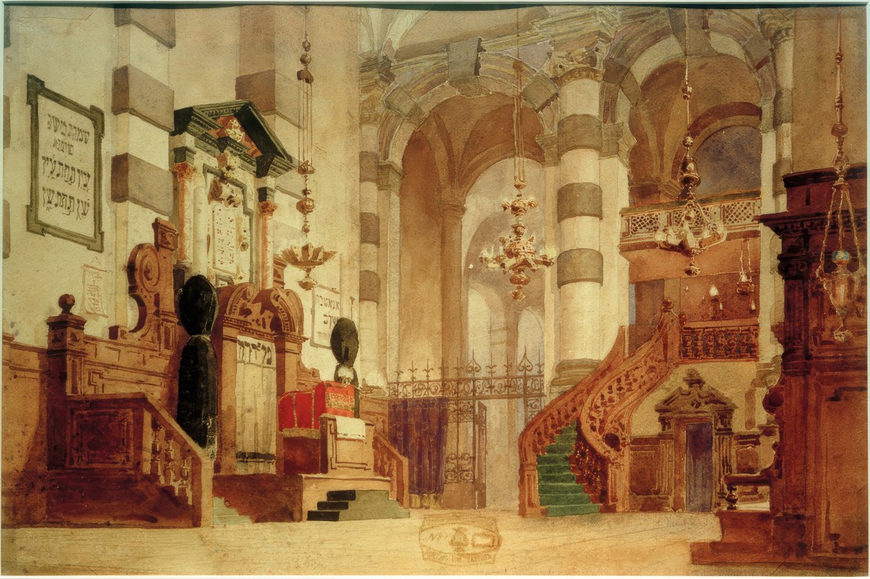 Innenansicht der Kathedrale von Vasilij Dmitrievich Polenov